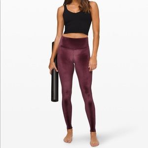 Wunder Lounge High-Rise Tight 28"  - Velvet